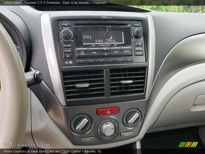 Dark Gray Metallic / Platinum 2013 Subaru Forester 2.5 X Premium