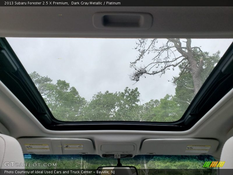 Dark Gray Metallic / Platinum 2013 Subaru Forester 2.5 X Premium