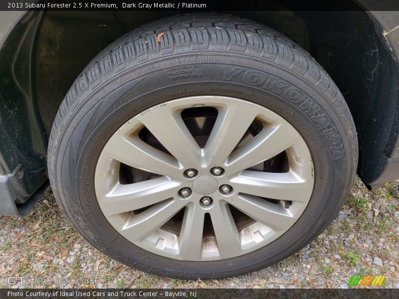 Dark Gray Metallic / Platinum 2013 Subaru Forester 2.5 X Premium
