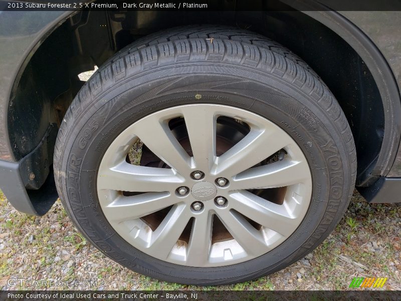 Dark Gray Metallic / Platinum 2013 Subaru Forester 2.5 X Premium