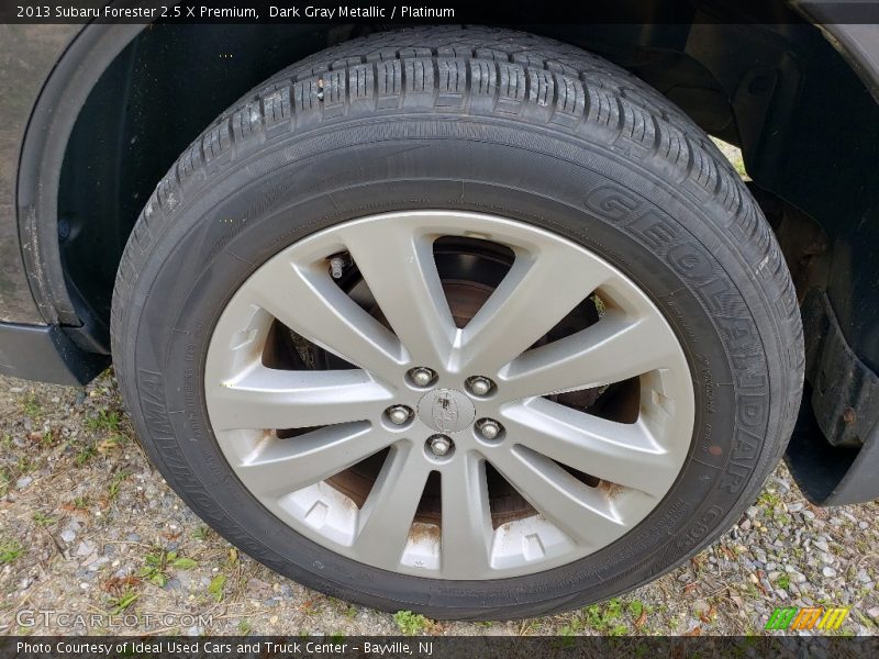 Dark Gray Metallic / Platinum 2013 Subaru Forester 2.5 X Premium