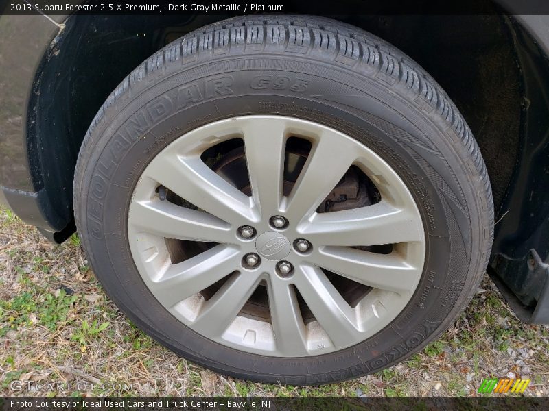 Dark Gray Metallic / Platinum 2013 Subaru Forester 2.5 X Premium