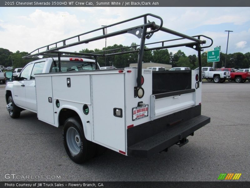 Summit White / Jet Black/Dark Ash 2015 Chevrolet Silverado 3500HD WT Crew Cab