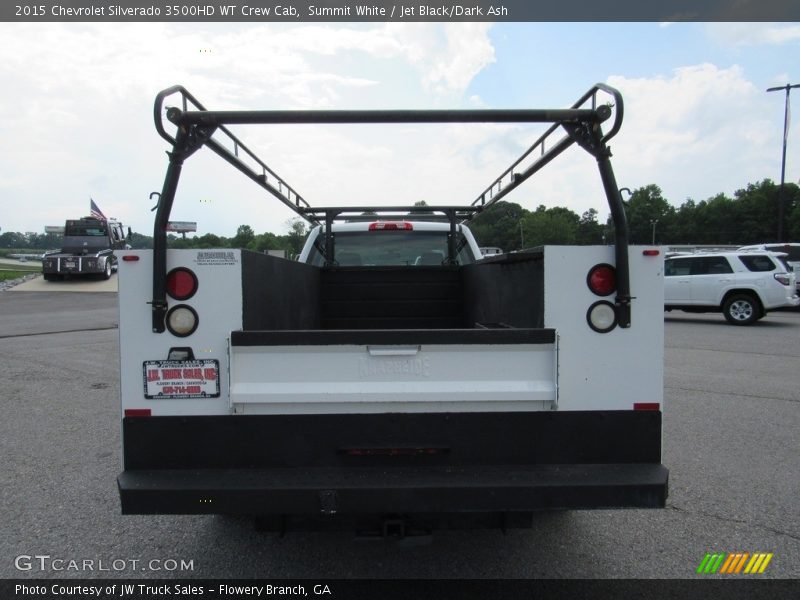 Summit White / Jet Black/Dark Ash 2015 Chevrolet Silverado 3500HD WT Crew Cab