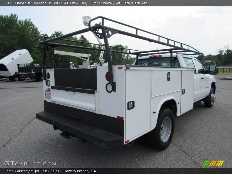 Summit White / Jet Black/Dark Ash 2015 Chevrolet Silverado 3500HD WT Crew Cab