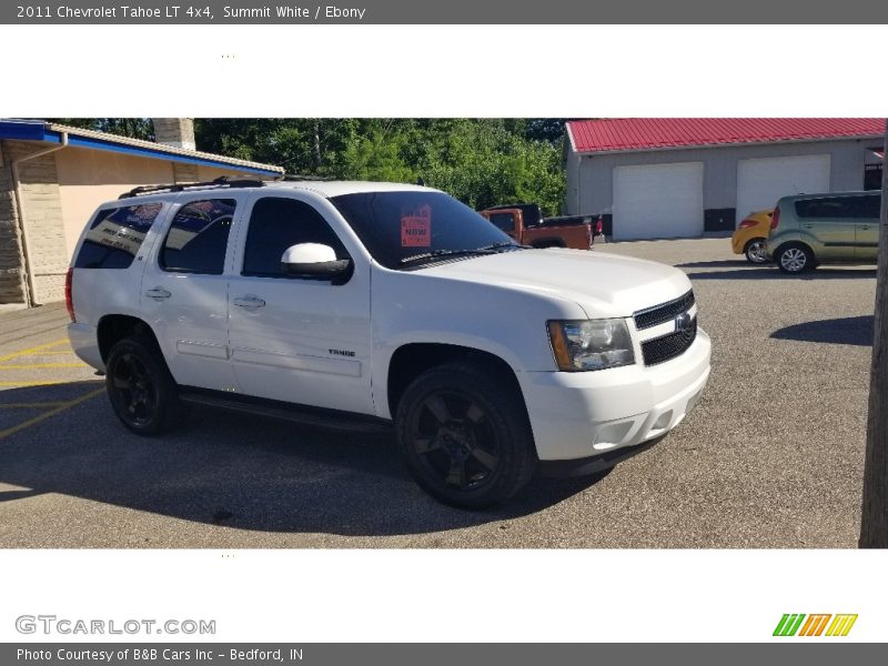Summit White / Ebony 2011 Chevrolet Tahoe LT 4x4