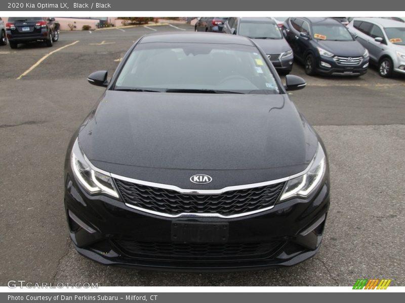Black / Black 2020 Kia Optima LX