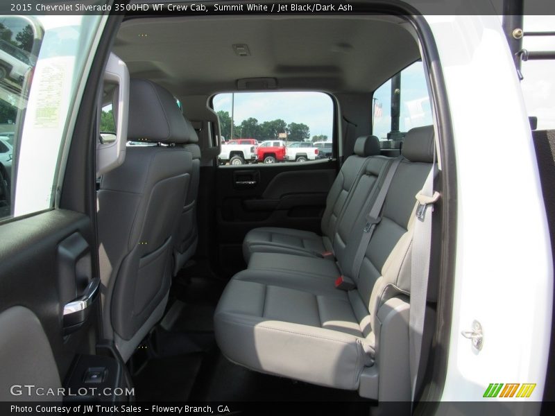 Summit White / Jet Black/Dark Ash 2015 Chevrolet Silverado 3500HD WT Crew Cab