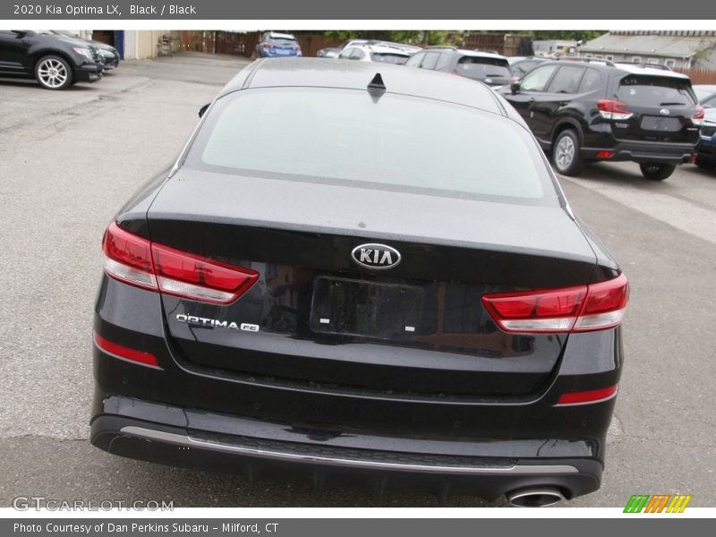 Black / Black 2020 Kia Optima LX