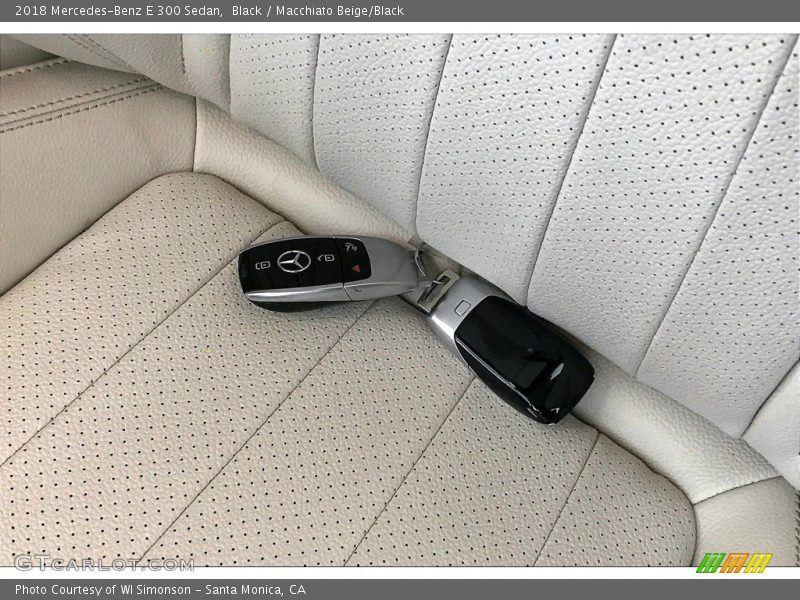 Black / Macchiato Beige/Black 2018 Mercedes-Benz E 300 Sedan