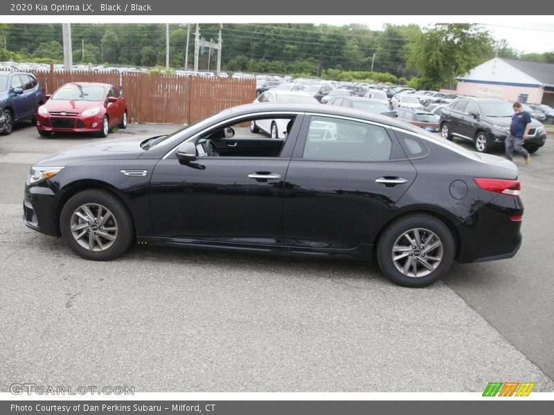 Black / Black 2020 Kia Optima LX