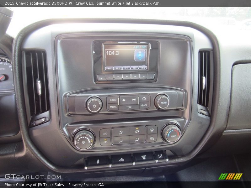 Controls of 2015 Silverado 3500HD WT Crew Cab