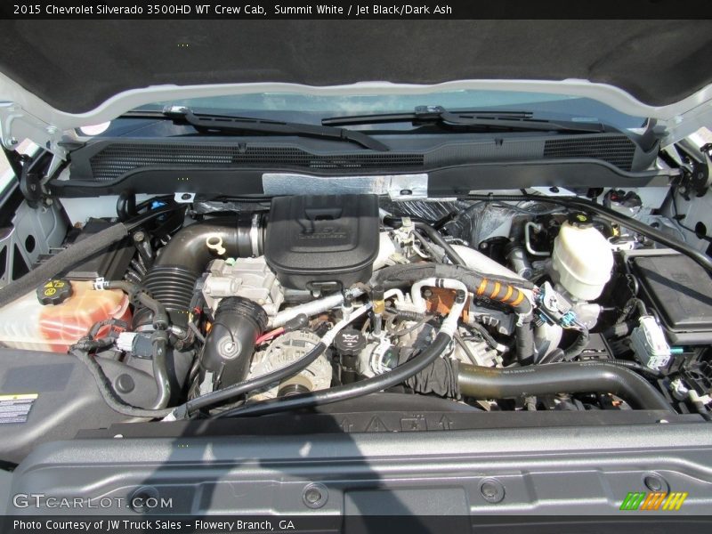  2015 Silverado 3500HD WT Crew Cab Engine - 6.6 Liter OHV 32-Valve Duramax Turbo-Diesel V8