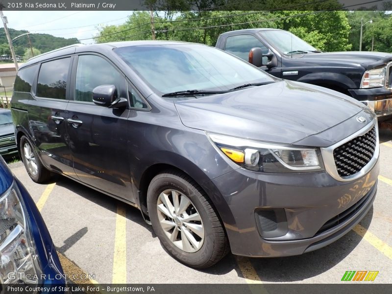 Platinum / Gray 2015 Kia Sedona LX