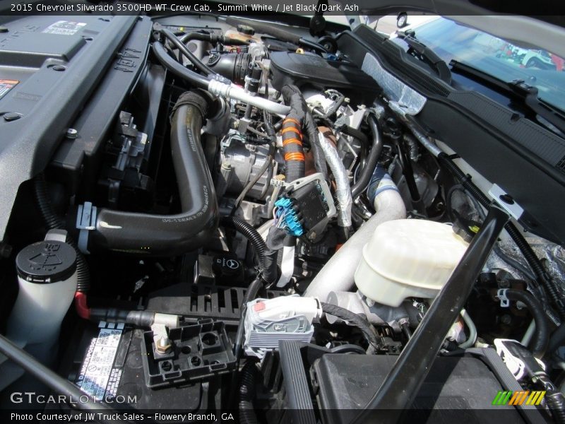  2015 Silverado 3500HD WT Crew Cab Engine - 6.6 Liter OHV 32-Valve Duramax Turbo-Diesel V8