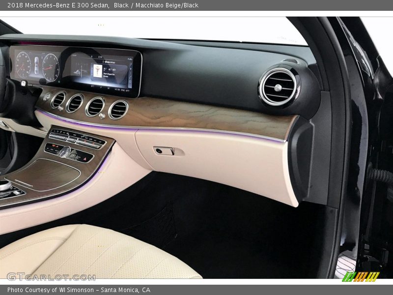 Black / Macchiato Beige/Black 2018 Mercedes-Benz E 300 Sedan