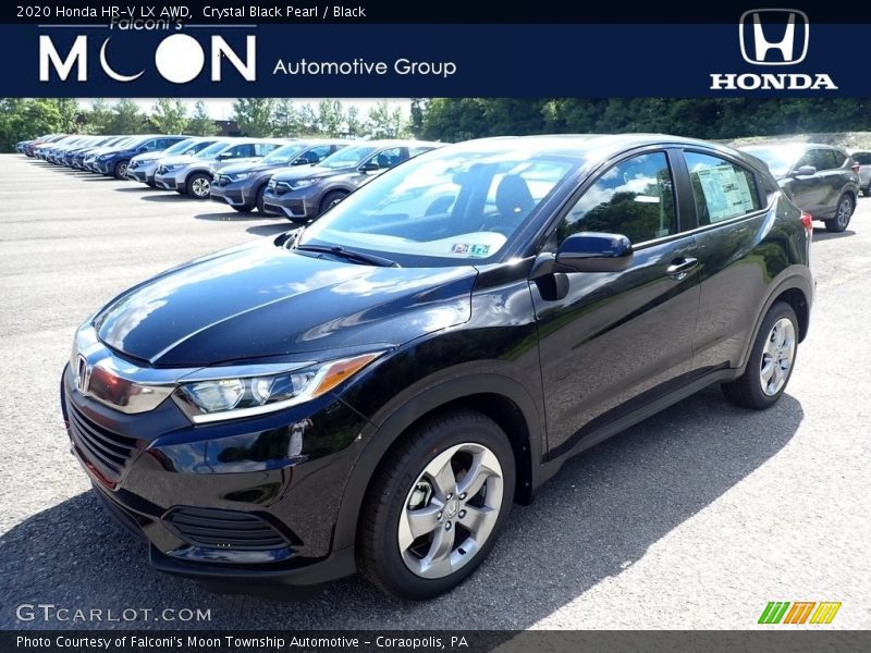 Crystal Black Pearl / Black 2020 Honda HR-V LX AWD