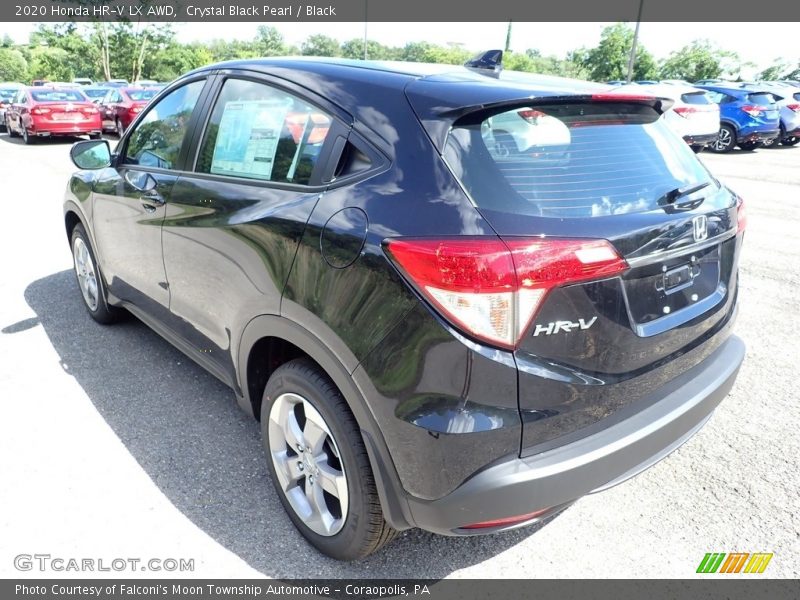 Crystal Black Pearl / Black 2020 Honda HR-V LX AWD