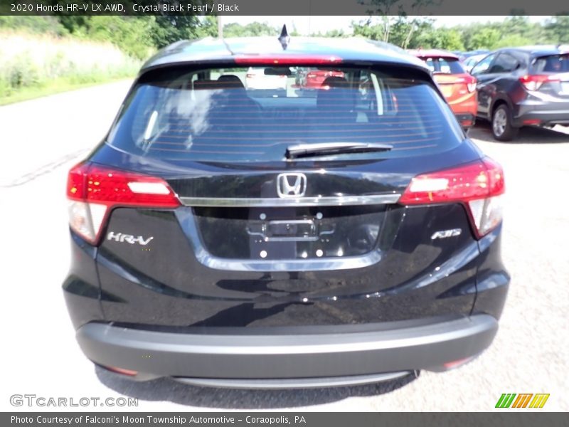 Crystal Black Pearl / Black 2020 Honda HR-V LX AWD