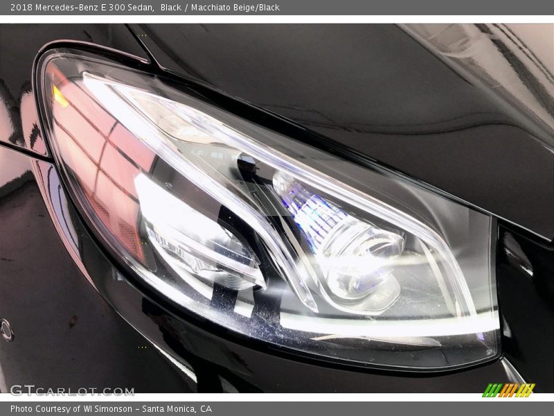 Black / Macchiato Beige/Black 2018 Mercedes-Benz E 300 Sedan