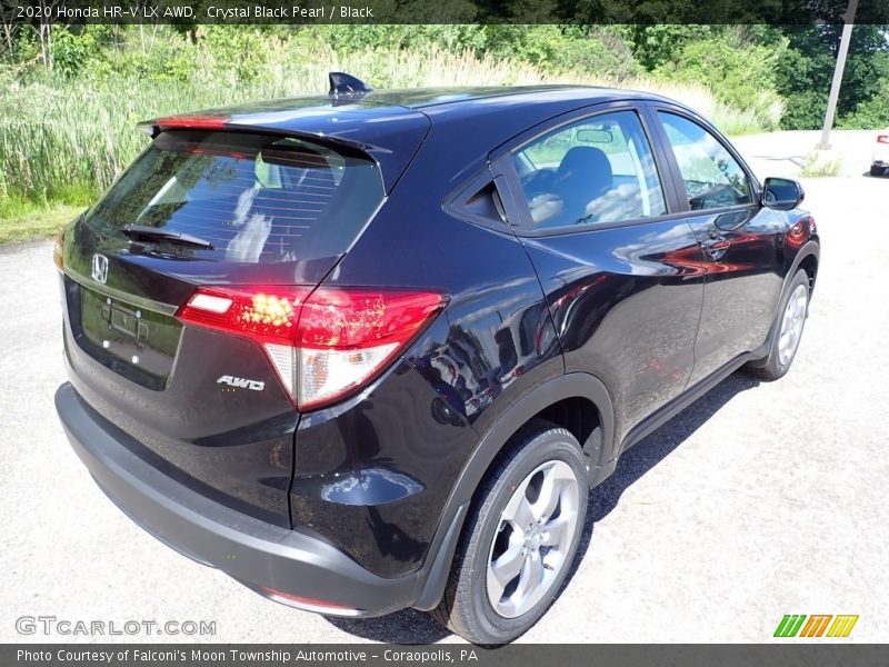 Crystal Black Pearl / Black 2020 Honda HR-V LX AWD