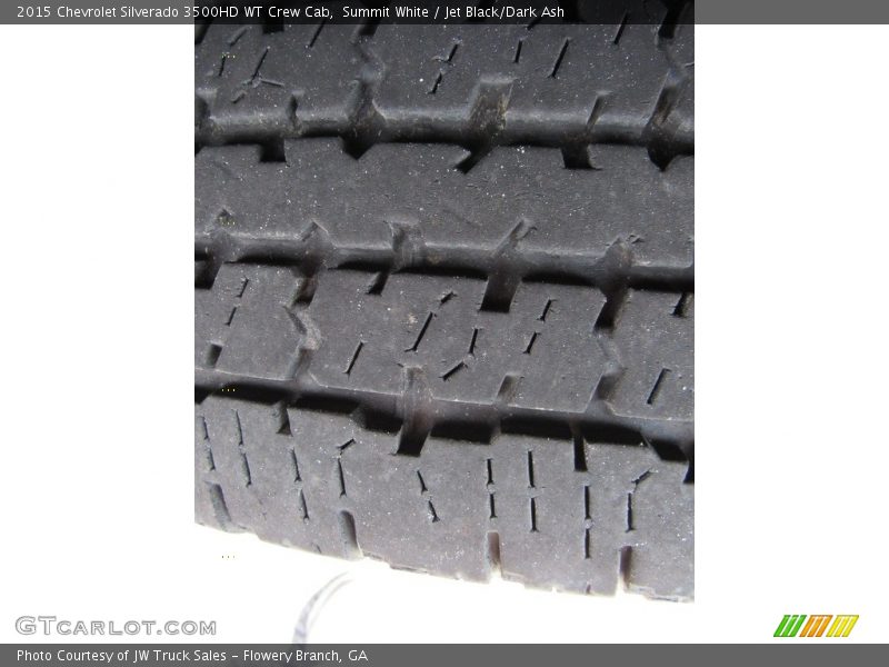 Summit White / Jet Black/Dark Ash 2015 Chevrolet Silverado 3500HD WT Crew Cab