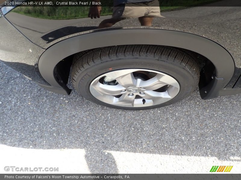 Crystal Black Pearl / Black 2020 Honda HR-V LX AWD