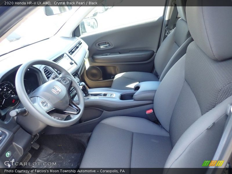 Crystal Black Pearl / Black 2020 Honda HR-V LX AWD
