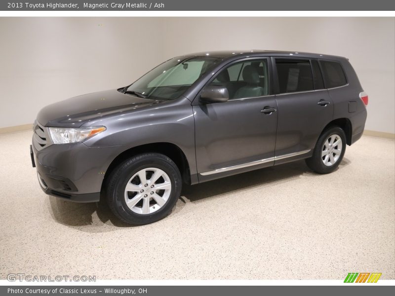 Magnetic Gray Metallic / Ash 2013 Toyota Highlander