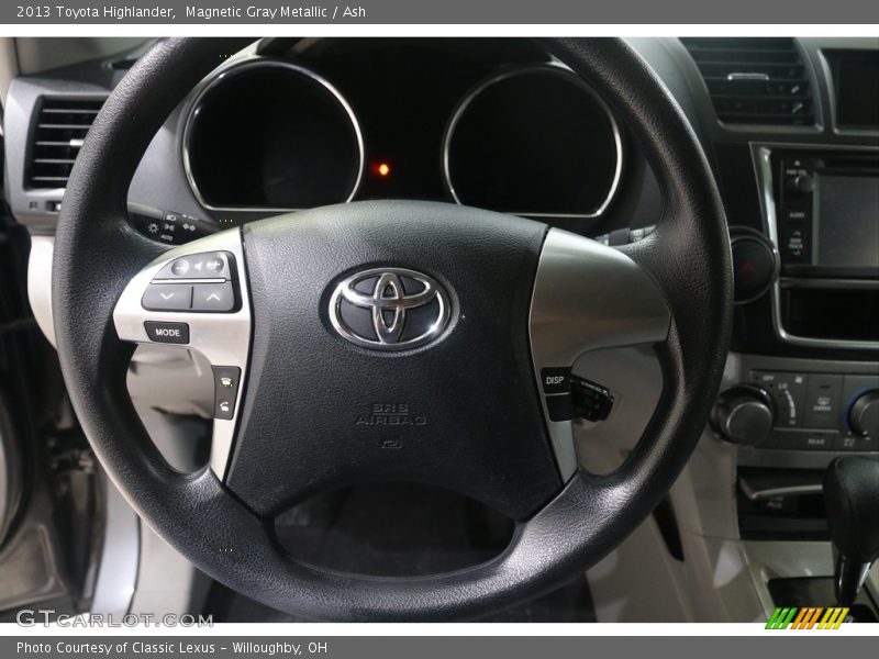Magnetic Gray Metallic / Ash 2013 Toyota Highlander