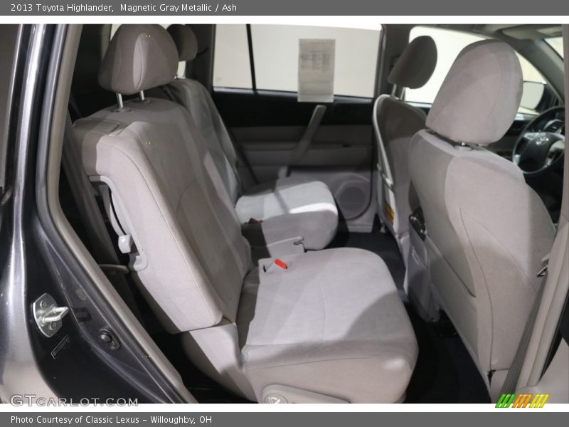 Magnetic Gray Metallic / Ash 2013 Toyota Highlander