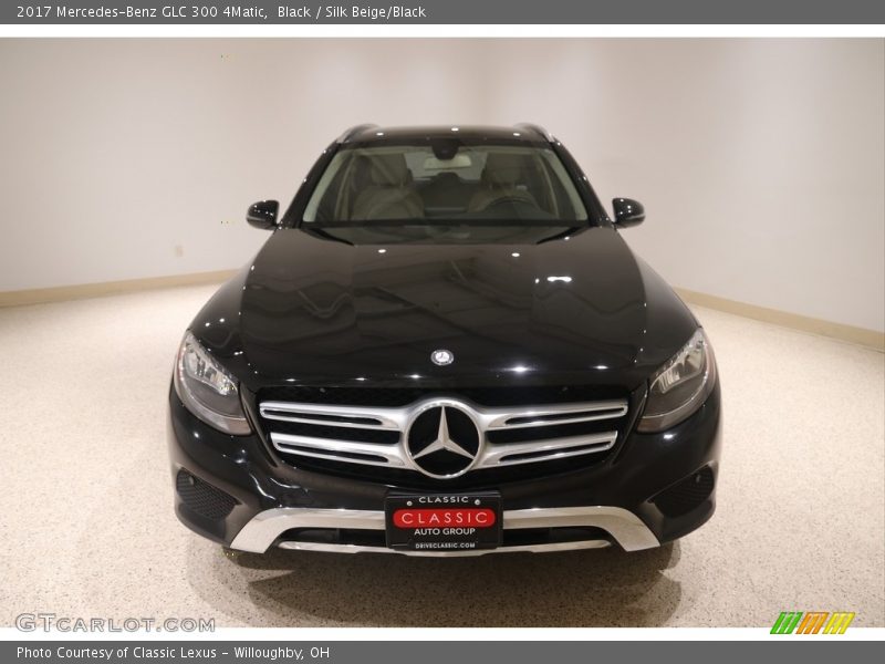Black / Silk Beige/Black 2017 Mercedes-Benz GLC 300 4Matic