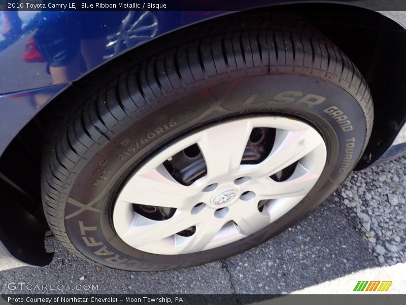 Blue Ribbon Metallic / Bisque 2010 Toyota Camry LE