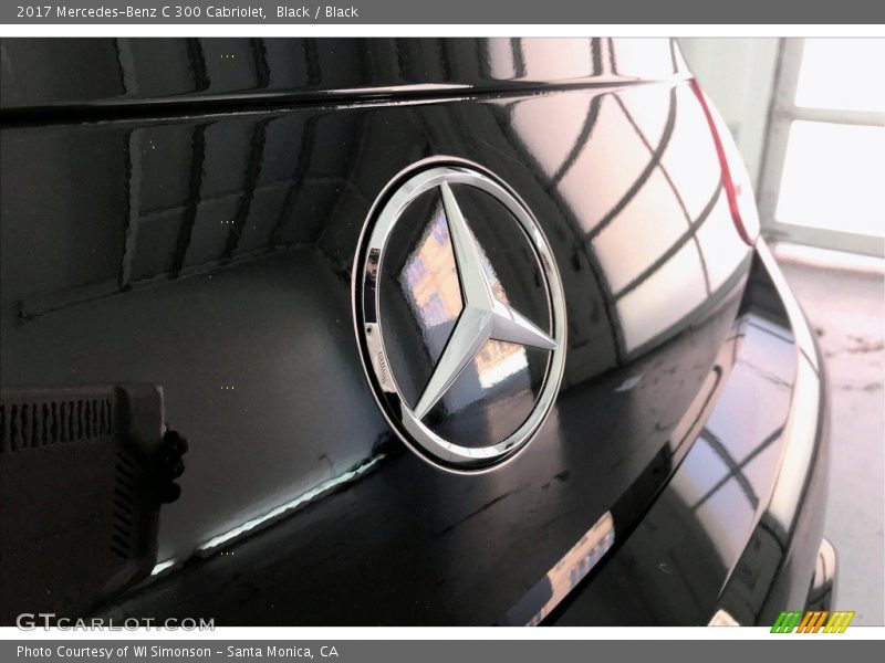 Black / Black 2017 Mercedes-Benz C 300 Cabriolet
