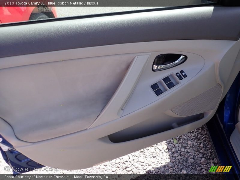 Blue Ribbon Metallic / Bisque 2010 Toyota Camry LE