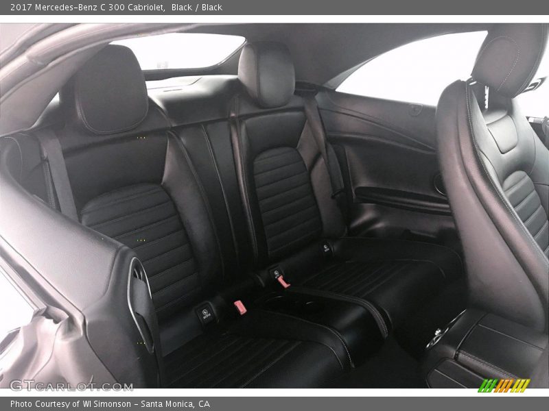 Black / Black 2017 Mercedes-Benz C 300 Cabriolet