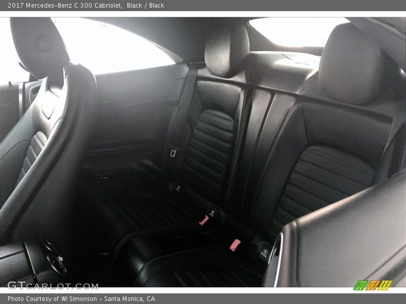 Black / Black 2017 Mercedes-Benz C 300 Cabriolet