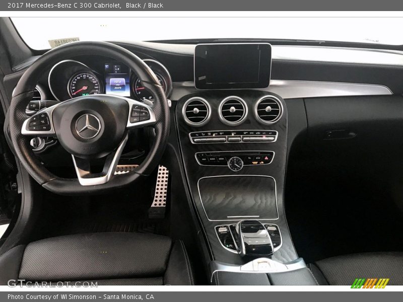 Black / Black 2017 Mercedes-Benz C 300 Cabriolet