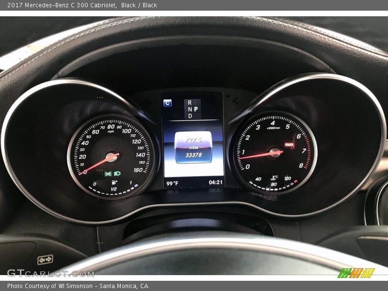 Black / Black 2017 Mercedes-Benz C 300 Cabriolet