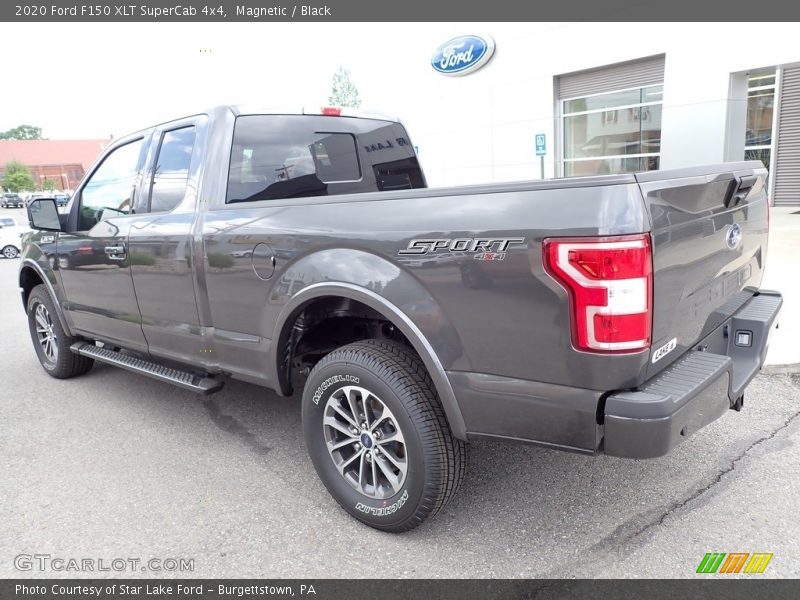 Magnetic / Black 2020 Ford F150 XLT SuperCab 4x4