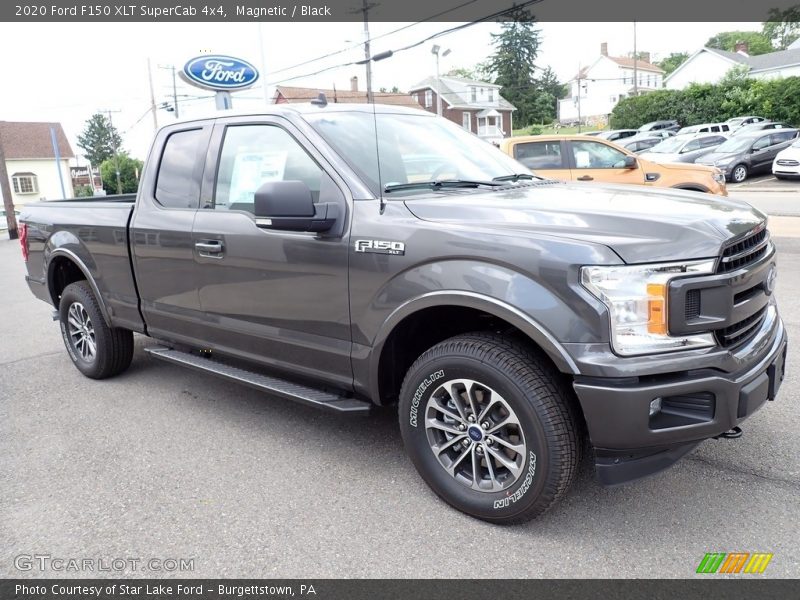 Magnetic / Black 2020 Ford F150 XLT SuperCab 4x4