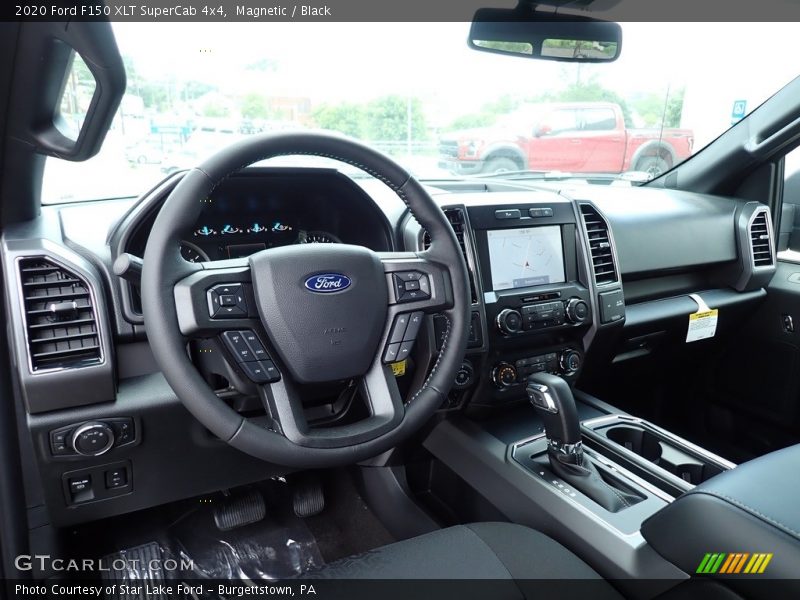 Magnetic / Black 2020 Ford F150 XLT SuperCab 4x4