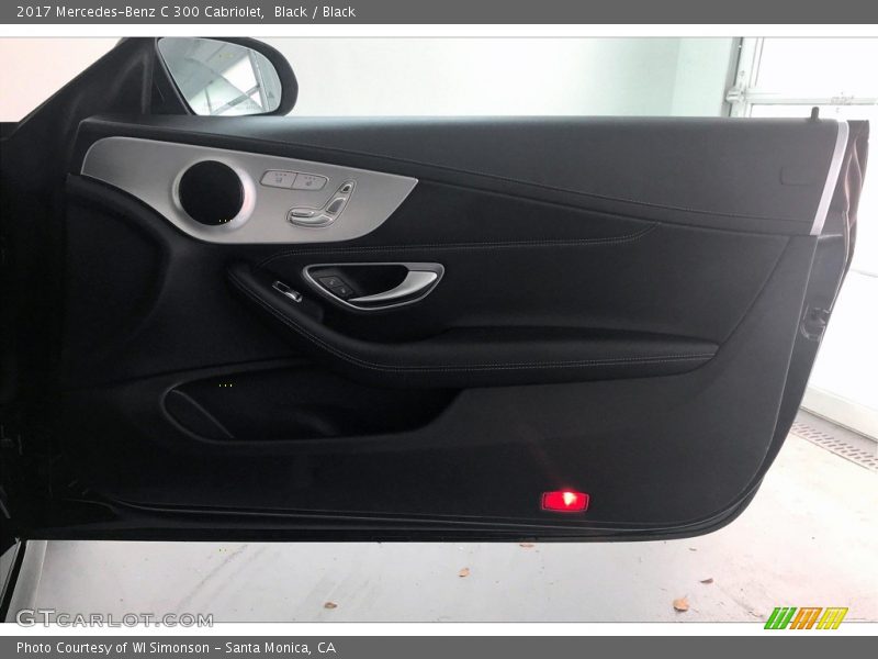 Black / Black 2017 Mercedes-Benz C 300 Cabriolet