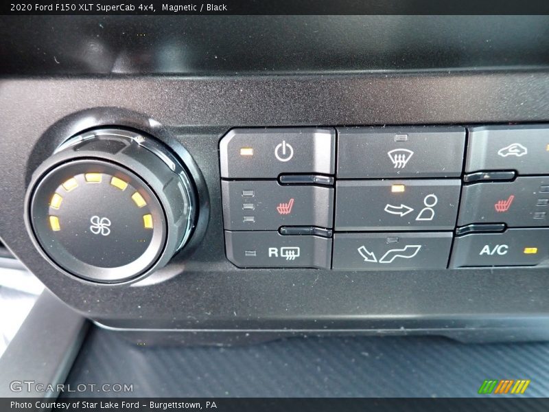 Magnetic / Black 2020 Ford F150 XLT SuperCab 4x4
