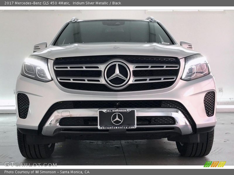 Iridium Silver Metallic / Black 2017 Mercedes-Benz GLS 450 4Matic