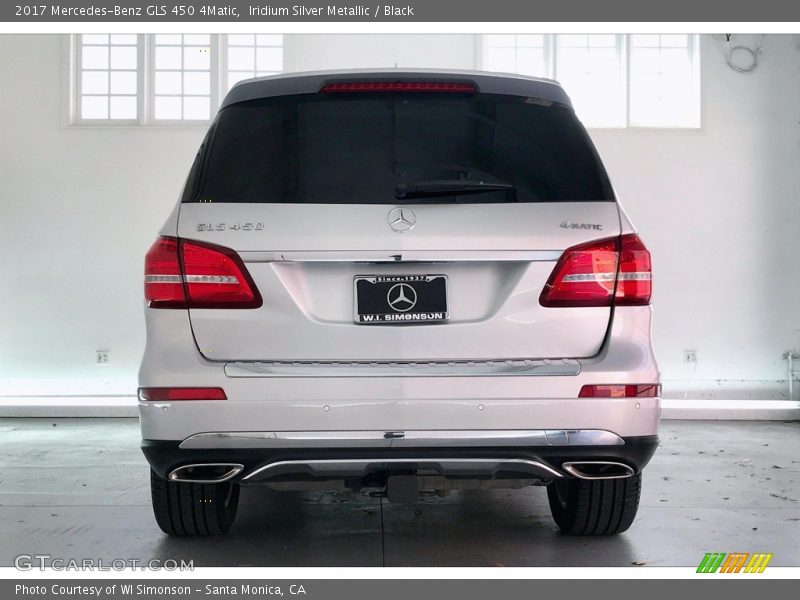 Iridium Silver Metallic / Black 2017 Mercedes-Benz GLS 450 4Matic