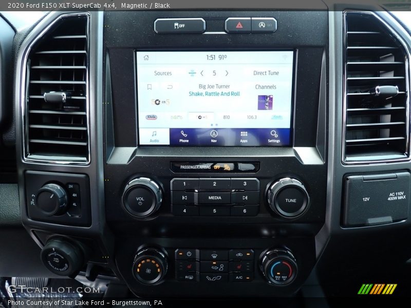 Magnetic / Black 2020 Ford F150 XLT SuperCab 4x4