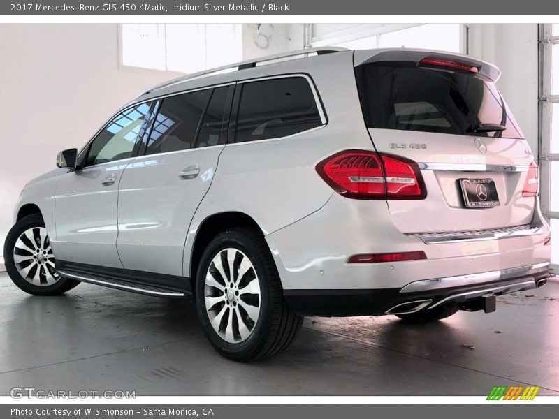 Iridium Silver Metallic / Black 2017 Mercedes-Benz GLS 450 4Matic