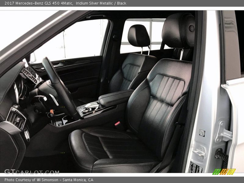 Iridium Silver Metallic / Black 2017 Mercedes-Benz GLS 450 4Matic