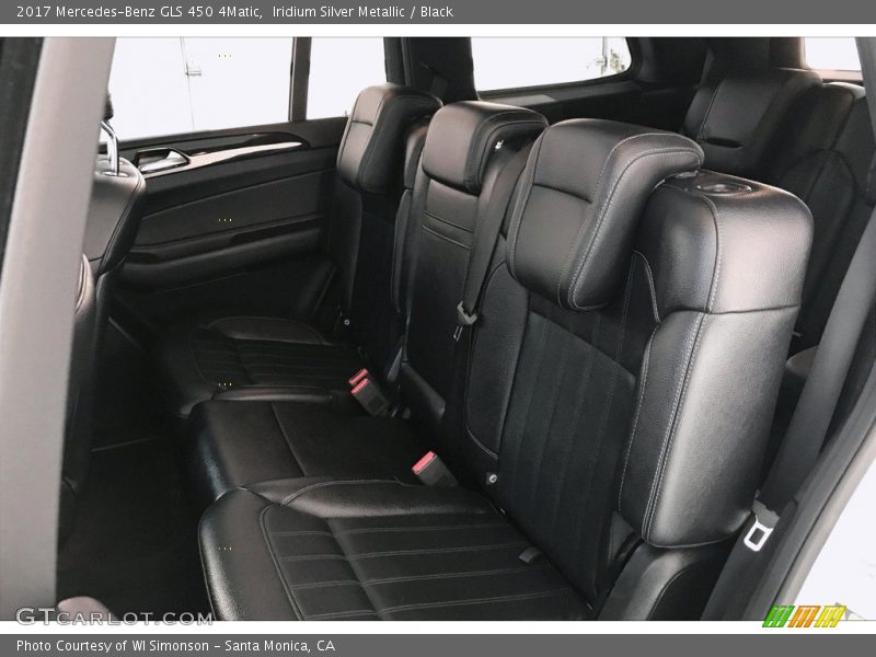 Iridium Silver Metallic / Black 2017 Mercedes-Benz GLS 450 4Matic